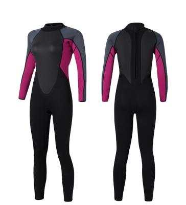 China New OEM Antibacterial Diving Suit For UPF 50+ Lady 3mm Neoprene Wetsuit for sale