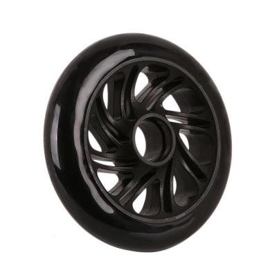 China 110mm Pro Scooter Wheels PU Scooters Replacement Smooth Rolling Wheels For Baby Stroller Luggage Hand Truck for sale