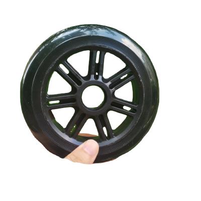 China Luggage Integrated Roller Skate/Scooter Wheels 120mm Scooter Replacement Wheels 120mm Kick Scooter Wheels for sale