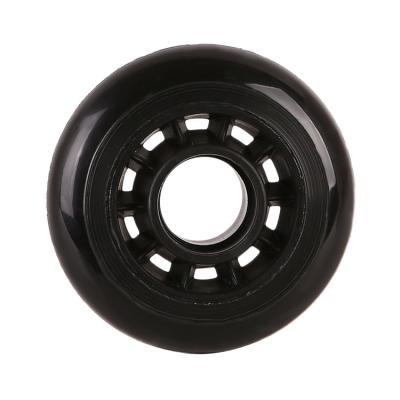 China Wear Resistant Skate Wheel Skateboard Professional 72mm Inline PU Frosted Wheels for sale