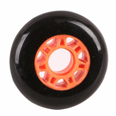 China Hot Sale High Bounce Roller Skate/Luggage 80mm*24mm Inline Integrated Skate Wheel PU Roller for sale