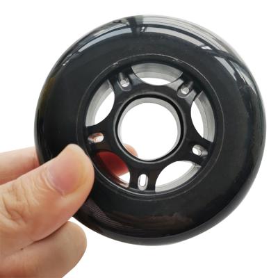 China Asphalt Formula 85A Skate Wear Resistant Outdoor 80mm Integrated Wheels for sale