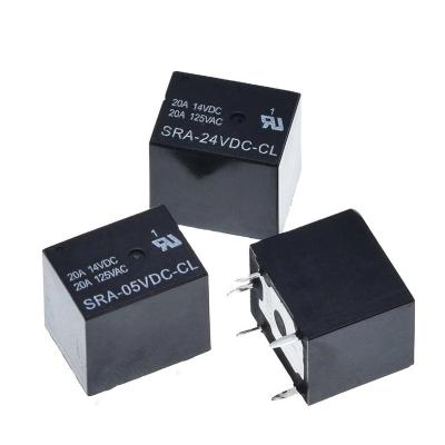 China New hongfa standard original relay SRA-05VDC-CL pin industrial relay SRA-05VDC-CL for sale