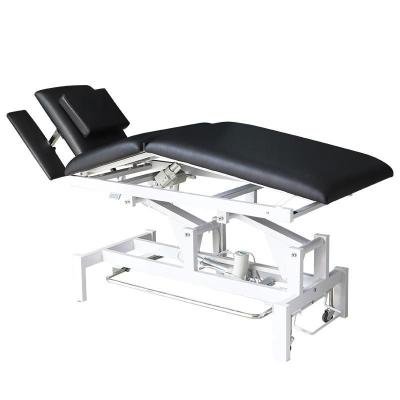 China Best Price White Aesthetic Bed Beauty Treatment Spa Electric Facial Table For Luxury Electric Massage Bed for sale