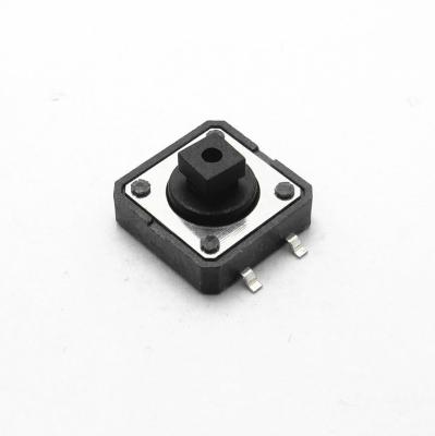 China Household Appliance 12*12mm Tactile Switch, 4 Terminal DIP Tact Switch, Push Tactile Switch for sale