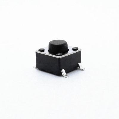 China Normally Open Home Appliance Button 6*4.5 Tact Momentary Switch for sale