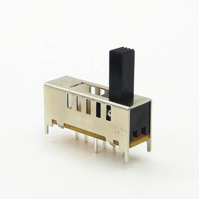 China Telecommunication 5 way mini sp5t 10 pin on off slide switch 5 position for home appliance for sale