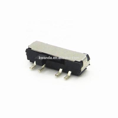 China Telecom 2p3t 3 position mini smd surface mount sliding contact for sale