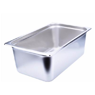 China 1/1 America Gastronorm Eco-friendly Stainless Steel Casserole Food Container Square Casserole for sale