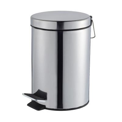 China Sustainable Household Sainless Steel 410 Trash Can Office Rubbiish Trash Bin for sale