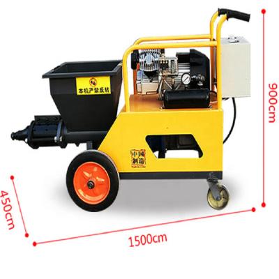 China Construction Cement Mortar Construction Equipment Cement Sprayer Machine For Plastering Mortar Sprayer for sale