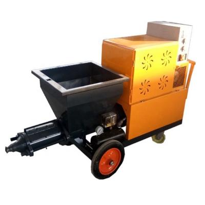 China 7.5KW Electric Construction Cement Mortar Spray Mortar Plastering Concrete Spray Paint Cement Mortar Sprayer Machine for sale