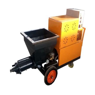 China Construction Cement Mortar 60L Hopper Wall Cement Spray Machine Wall Cement Mortar Spray Machine for sale