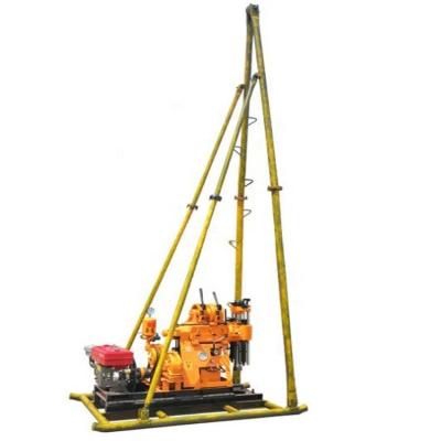 China Farms Good Price Diesel Hydraulic Portable Water Well Drilling Rig for sale