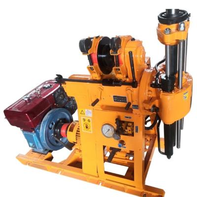 China Farms Portable Diesel Deep Drill Rig Machine 100m Water Well Drilling Rig for sale