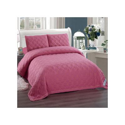 China European and American Style Wholesale 130GSM Microfiber Bedspread Quilt Bedding Comforter Cover for sale