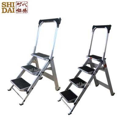 China Folding Ladders Super Quality Telescopic Ladder With Handle Aluminum_ladders_for_sale for sale