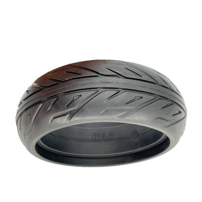 China 5 Inch Anti Puncture Rubber Tire 5x1.5 FREEYANG Solid Tires Made In China Suitable For Electric Scooter for sale