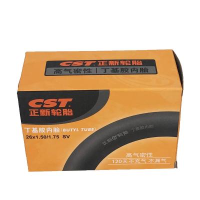 China Rubber inner tube 26x1.50/1.75 thicker 20 inch durable butyl rubber inner tube for electric scooter accessories for sale