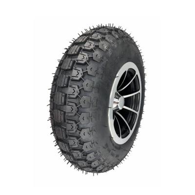 China 4.10/3.50-6 rubber outer tire and inner tube with hub 13 inch whole wheel tire for electric scooter tire for sale