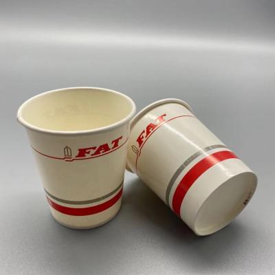 Chine Tasses de papier recyclables de la catégorie comestible 6oz 7oz pour Juice Flexo Printing à vendre