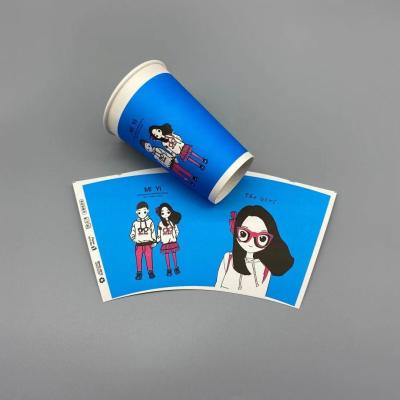 Chine conteneurs de papier de crème glacée du PE 170g+15g tasses de papier de 3 onces à vendre