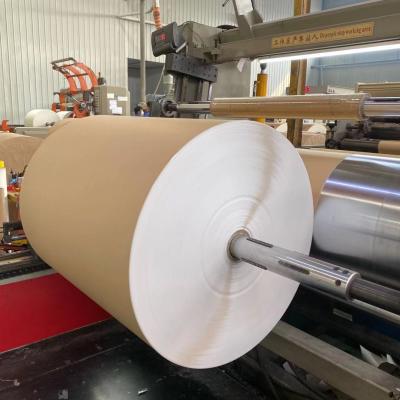 China Eco 1 PE echado a un lado amistoso cubrió la materia prima 260G de la taza de papel de Kraft en venta