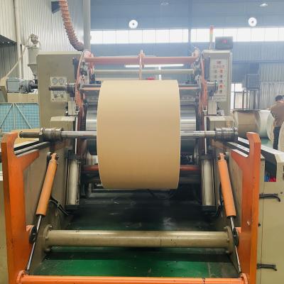 China El PE a prueba de humedad respetuoso del medio ambiente cubrió el rollo de papel de Brown Kraft en venta