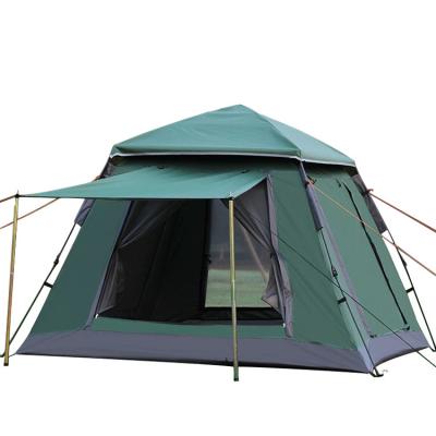 China Straight Tying Type Inflatable Automatic Waterproof 3-4 Folding Travel Campingtent Outdoor Camping Tent for sale