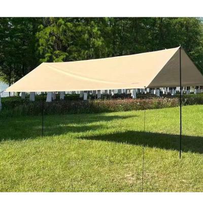 China UV-Resistant Outdoor Screen Tent Sunshade Camping Rain Proof And Sunscreen Thickened 5-8 Person Super Light Folding Camping Tent for sale