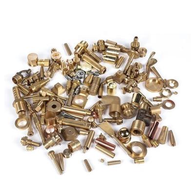 China Mechanical Parts CNC Metal Hardware Copper Brass Accessories Turned CNC Machining Parts Nuts Inserts Auto Pins Precision CNC Machining Services for sale