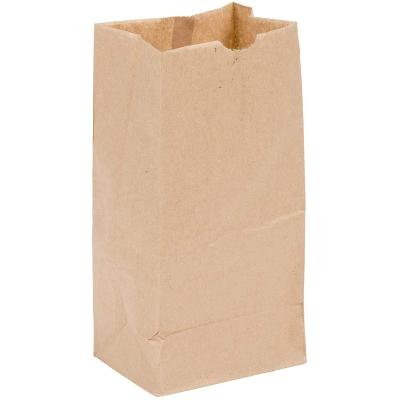 China Recycled Materials Custom Logo White food Grade Grease Sandwich Resistant Coated Wax Lined Paper Bags For Bakery Cookies Snacks French Fries for sale