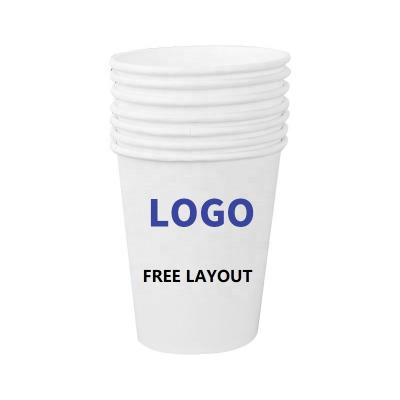 China Recyclable Best Selling Single Double Wall 8Oz 12Oz 16Oz Disposable Hot Drink Paper Cup With Factory Price for sale