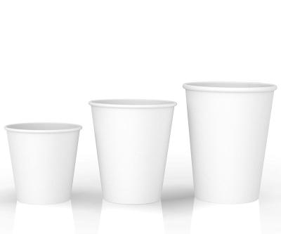 China Recyclable Biodegradable 10oz Disposable paper coffee cup 8oz 16oz craft paper cup 12oz double wall paper cups for hot drinks with lid for sale