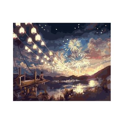 China Wholesale Waterproof+ECO-Friendly DIY Digital Canvas Oil Painting By Numbers Digital Oil Painting for sale