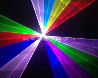 China 3000MW Full Color Multi Color Laser Light Meteor Shower Moving Head Laser Light BM-106 for sale