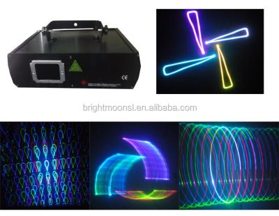 China 1.5W RGB Full Color Laser Light Show Christmas Projector Light Laser Decoration BM-145 for sale