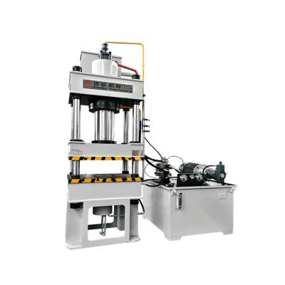 China Sheet Metal Cold Press Action Double Down Stroke 4 Column Hydraulic Press Machine For Deep Drawing Press Machine for sale