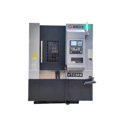 China Multifunctional Vertical CNC Turning Machinery Repair Shops Lathe For Automobile Wheel Hubs Brake Valleys for sale