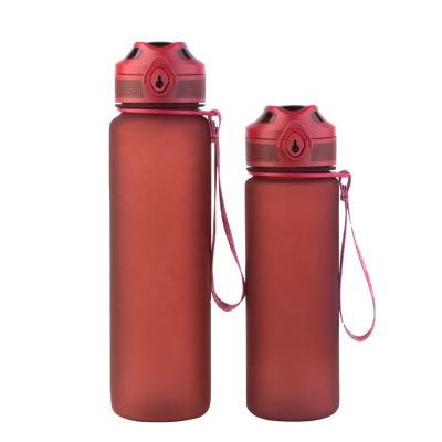 China 100% Sustainable Food Grade Leak Proof Outdoor Sports Drinking Plastic Water Bottle 1000ml for sale