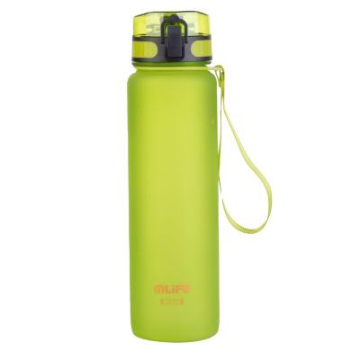 China 2022 Amazon Sustainable Bottle 1000ml Fruit Infuser Hot Sale Plastic Frosted Reusable Drink Bottle for sale