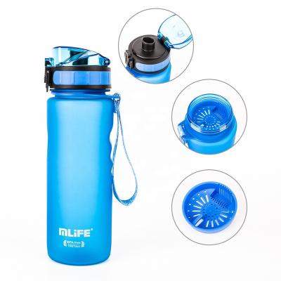 China Sustainable wholesale 500ml bpa free cute Tritan kids plastic water bottle for sale