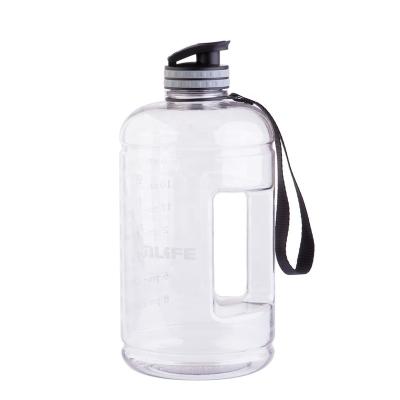 China mLiFE Large Capacity 2.2L Viable Clear Leak Proof Gym Sports Plastic Water Bottle for sale