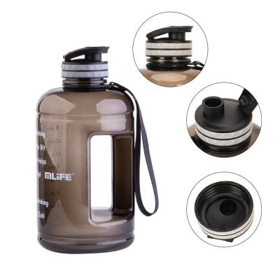 China New Arrival Food Grade Bodybuilding Supplements Fitness Sport 1.3L Gym Viable Water Bottle for sale