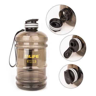 China Mlife Eco-friendly Sport 2.2L Fitness Water Bottle Gallon Sustainable Hot Selling Motivational Water Bottle for sale