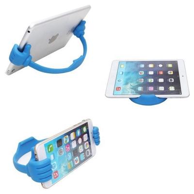 China Waterproof Mobile Phone Multi Colors Adjustable Finger Phone Silicone Tablet Stand Holder Mobile Phone Holder and Multi Use for sale