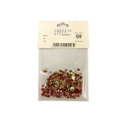 China Nail Art Accessories Nail Art Charm Rhinestones Nail Diamonds Multi Colors Crystal Metal Jewels Glass Stones For DIY Decoration Craft Jewelry Making for sale