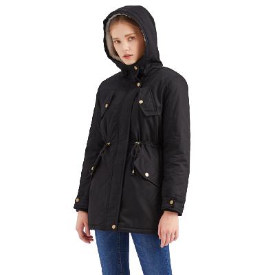 China Plus Size Women's Parka Hooded Coats Breathable Jackets for sale