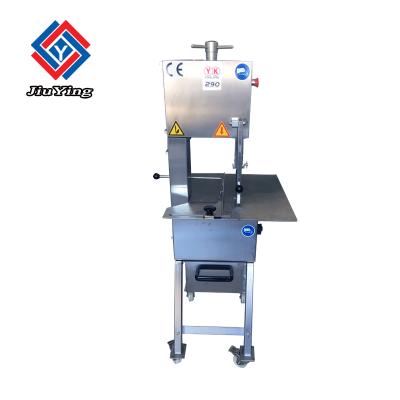 China Dairy Factory Electric Frozen Meat Bone Saw Manual Frozen Machine Fish Poultry Cutting Machine TJ-290 for sale