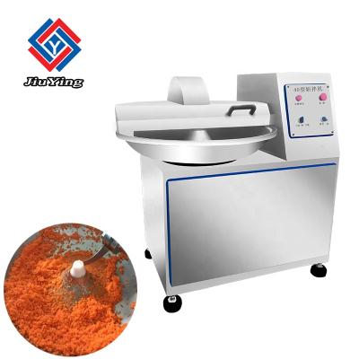 China Hotels Meat Bowl Cutter Machine High Speed ​​Meat Chopper Meat Processing Machinery for sale